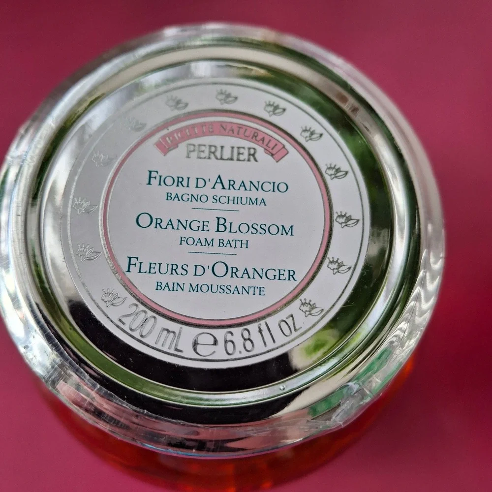 Perlier‎ Orange Blossom Bath & Body Cream Set NEW 6.8oz Italy Fiori D'Arancio